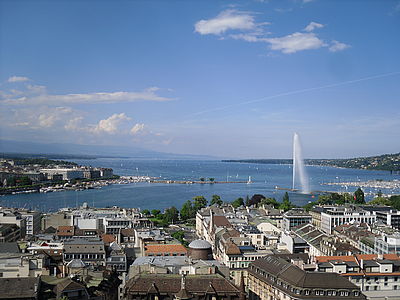 Geneve - Ankom udhvilet til Geneve